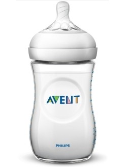 Philips AVENT Бутылочка SCF033/17 260мл, с клапаном с 1 мес