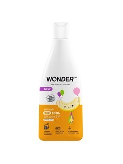 WONDER LAB Экогель для душа 2в1 "Озорная Дыня" ,550 мл 0+