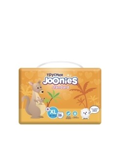 JOONIES Standard Подгузники-трусики XL (12-17 кг) 36 шт