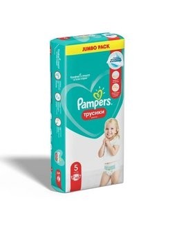 Pampers Подгузники-трусики 6 15 кг+,38 шт