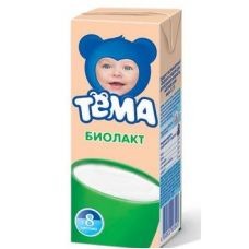 Биолакт Тема с сахаром с 8 мес 200мл