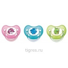 Пустышка латексная анатомическая 0-6 м-цев