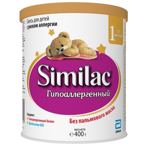 Смесь Similac (Abbott) Гипоаллергенный 1 (0-6 месяцев) 400 г