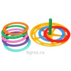 Развивающая игрушка Кольца мини 9 элементов