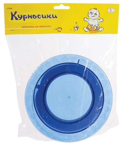 Курносики 17308 тарелочка на присоске,5+