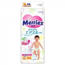 Японские подгузники Merries ХL 12-20кг 44шт