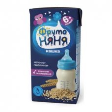 Кашка ФрутоНяня готовая молочно-пшеничная 02л