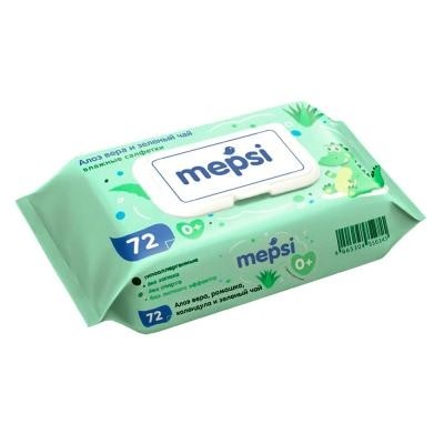  Mepsi Салфетки влажные Алое вера 72 шт 