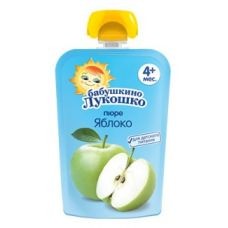 Бабушкино Лукошко Пюре из яблок 90гр пауч