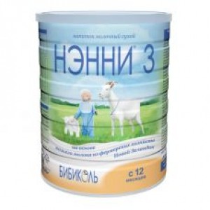 Сухой молочный напиток Нэнни 3 на основе козьего молока 800гр