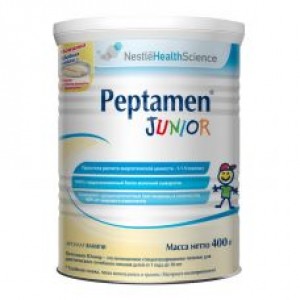 Nestle Сухая молочная смесь Peptamen Junior вкус ваниль 400гр