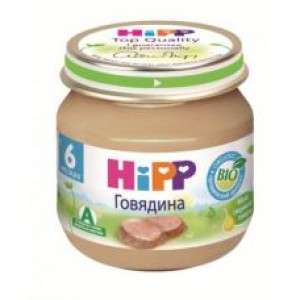 Hipp Пюре Говядина 80гр