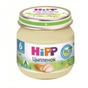 Hipp Пюре Цыпленок 80гр