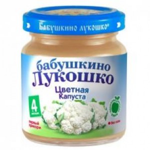 Пюре из цветной капусты Бабушкино Лукошко 100гр