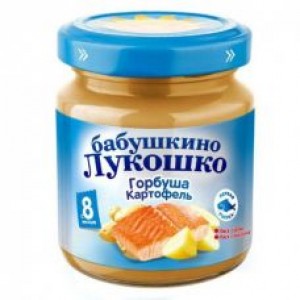Пюре Картофель с горбушей Бабушкино Лукошко 100гр