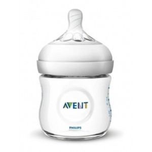 Philips AVENT SCF030/17 Бутылочка Natural, 125мл, 0мес.+, с клапаном