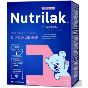 Смесь сухая молочная сухая Nutrilak Premium 1 300гр