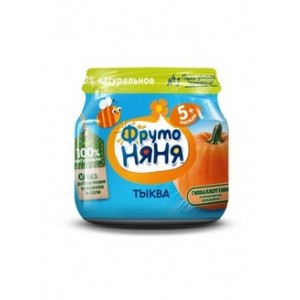 Пюре ФрутоНяня из тыквы с 5 мес. 80 г