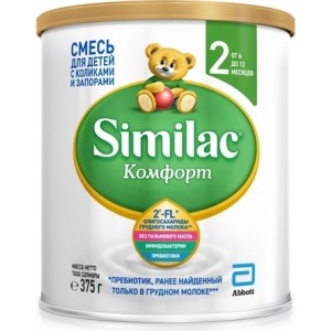 Сухая молочная смесь Similac Комфорт 2 400гр