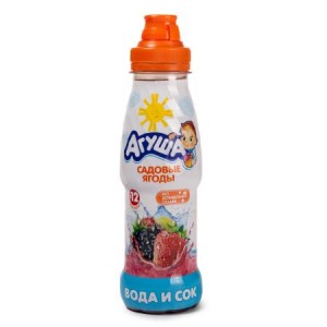 Напиток Агуша «Вода и сок» Садовые ягоды с 12 мес. 300 мл