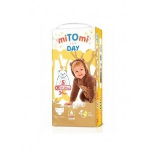miTOmi Day Подгузники трусики XL 12-20 36 шт