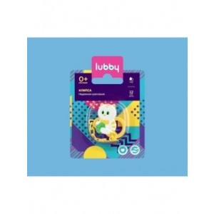 LUBBY 15814 Клипса-держатель для пустышки от 0 месяцев