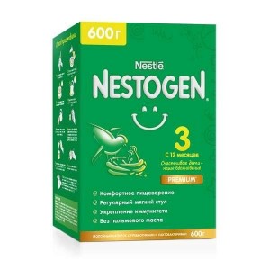 Nestogen® 3 Сухое молочко с пребиотиками и лактобактериями 600гр