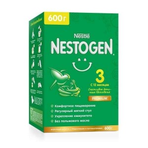Nestogen® 3 Сухое молочко с пребиотиками и лактобактериями 600гр