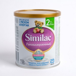 Смесь сухая Similac Гипоаллергенный 2 400гр