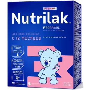 Сухой молочный напиток Nutrilak Premium 3 300 ГР