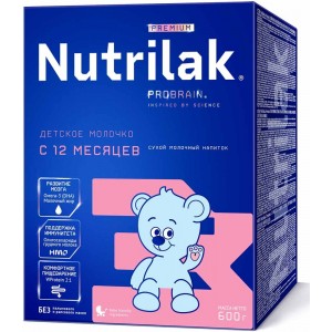 Молочная смесь Nutrilak Premium 3 (с 12 мес) 600 г