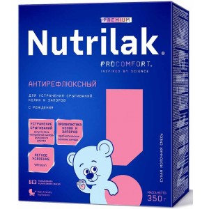Смесь Nutrilak (InfaPrim) Premium антирефлюксный (с рождения) 350 г