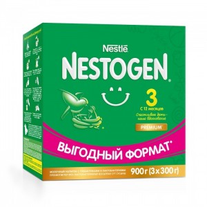 Nestogen® 3 Сухое молочко с пребиотиками и лактобактериями 900 гр.