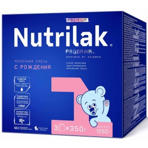 Nutrilak Молочная смесь Premium 1, с рождения, 1050 г