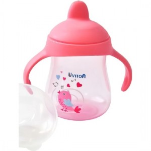 Uviton 0088\02 Поильник непроливайка с ручками 250 мл 6+