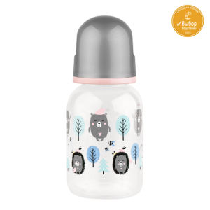 Lubby 13565 Бутылочка c латексной соской 125мл.