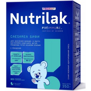 Смесь Nutrilak (InfaPrim) Premium Caesarea Бифи (с рождения) 350 г