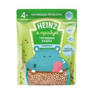 Heinz Кашка гречневая с молоком пауч 250гр